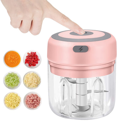 GoDrop™ Portable Electric Chopper – Chop in Seconds (No More Tears!)