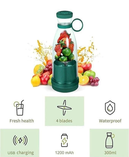 Electric Portable Mini Juicer Bottle – Fresh Juice Anywhere