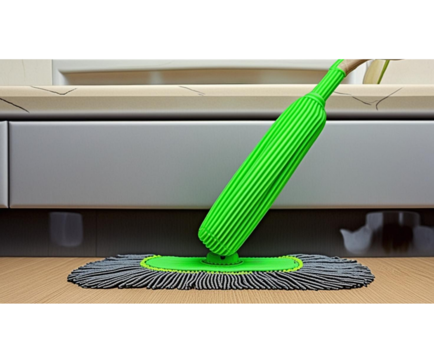 GoDrop™ Self-Wringing Mop – Clean Floors Without Dirty Hands